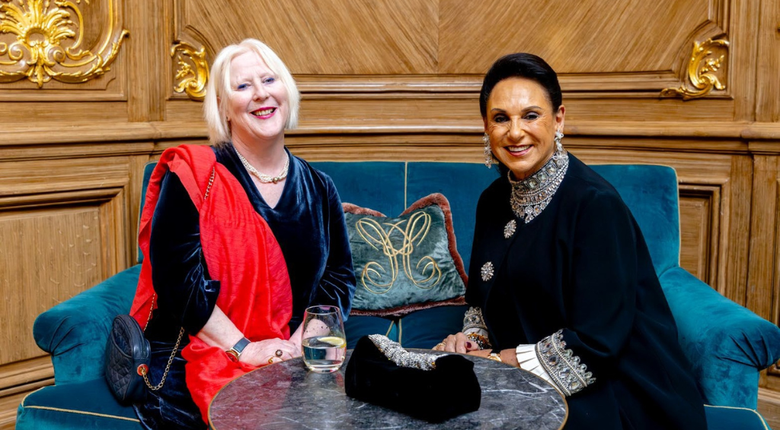 Image Description: Our Chair of Trustees Anna Tylor, with our Honorary President and much valued supporter, Dame Gail