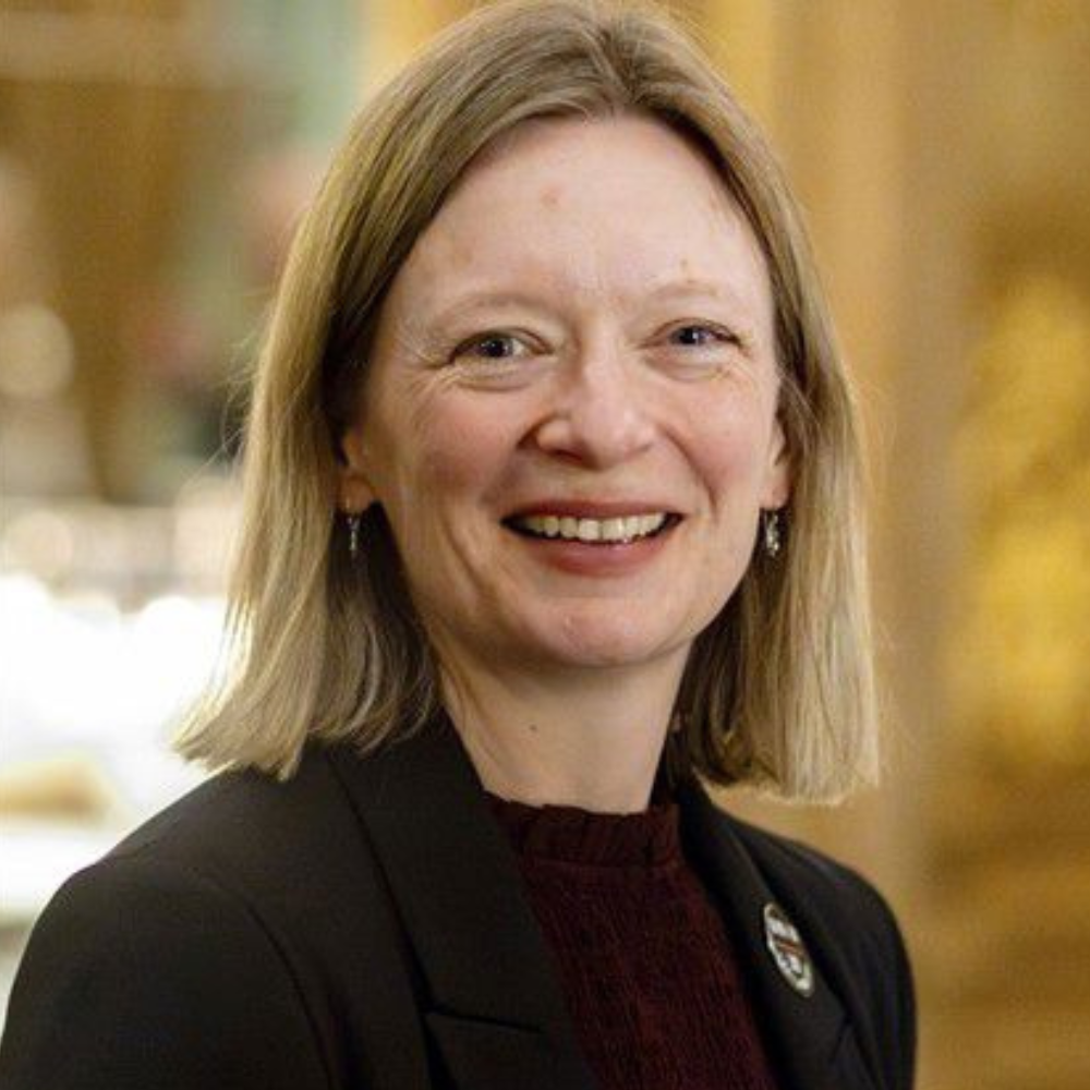 A close up portrait image of Jo Clark, from RNIB's Philanthropy team.